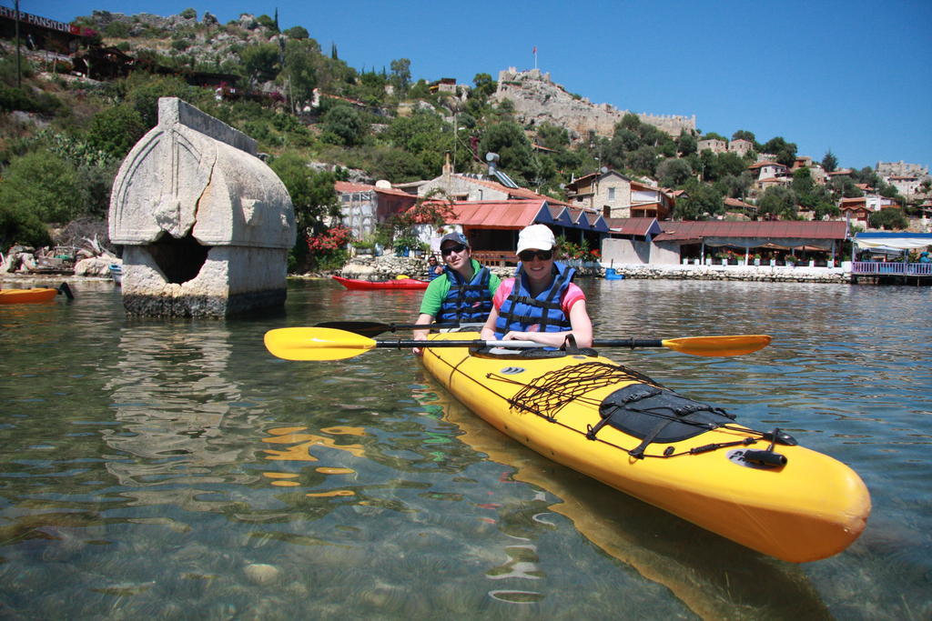 Santosa Pension Kaş Buitenkant foto